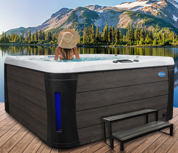 Calspas hot tub being used in a family setting - hot tubs spas for sale Rochester